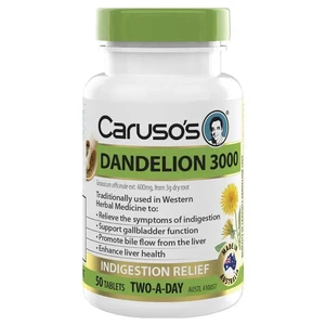 (PRE ORDER) Carusos Dandelion 50 Tablets shelf life 2yrs