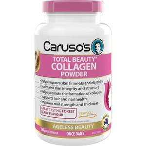 (PRE ORDER) Carusos Total Beauty Collagen Powder 100g shelf life 2yrs