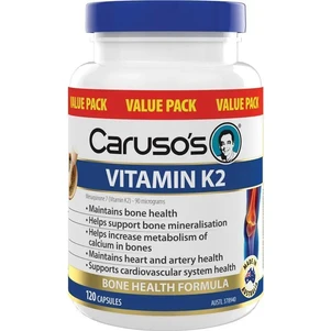 (PRE ORDER) Carusos Vitamin K2 120 Capsules Exclusive Size shelf life 2yrs