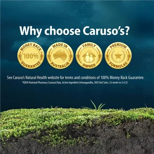 (PRE ORDER) Carusos Ashwagandha + Sleep 30 Tablets shelf life 2yrs