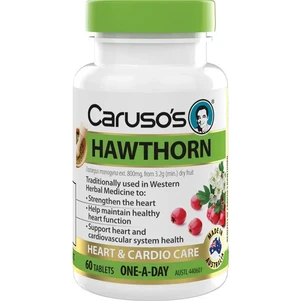 (PRE ORDER) Carusos One a Day Hawthorn 60 Tablets shelf life 2yrs
