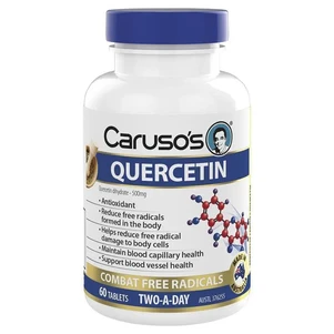 (PRE ORDER) Carusos Quercetin 60 Tablets shelf life 2yrs