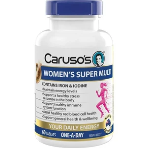 (PRE ORDER) Carusos Womens Super Multi 60 Tablets shelf life 2yrs