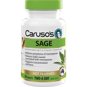 (PRE ORDER) Carusos Sage 50 Tablets shelf life 2yrs