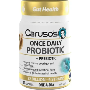 (PRE ORDER) Carusos Probiotic Once Daily 60 Capsules shelf life 2yrs