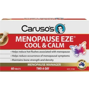 (PRE ORDER) Carusos Menopause EZE Cool & Calm 60 Tablets shelf life 2yrs