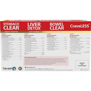 (PRE ORDER) Carusos Quick Cleanse Internal Cleansing Detox Program 15 Day shelf life 2yrs