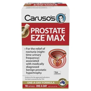 (PRE ORDER) Carusos Prostate Eze Max 90 Capsules shelf life 2yrs