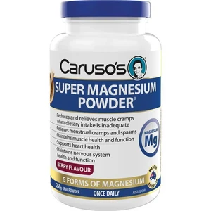 (PRE ORDER) Carusos Super Magnesium Powder Berry 250g shelf life 2yrs