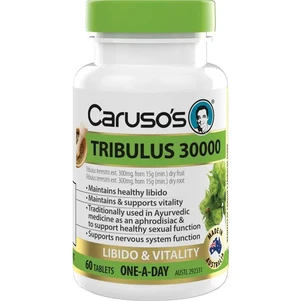 (PRE ORDER) Carusos One a Day Tribulus 30000mg 60 Tablets shelf life 2yrs