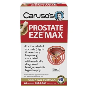 (PRE ORDER) Carusos Prostate Eze Max 60 Capsules shelf life 2yrs