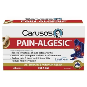 (PRE ORDER) Carusos Pain-Algesic 40 Capsules shelf life 2yrs