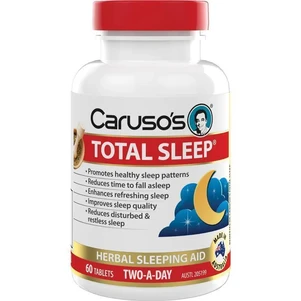 (PRE ORDER) Carusos Total Sleep 60 Tablets shelf life 2yrs