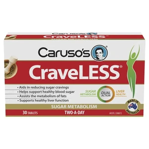 (PRE ORDER) Carusos CraveLESS 30 Tablets shelf life 2yrs