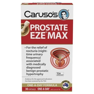 (PRE ORDER) Carusos Prostate Eze Max 30 Capsules shelf life 2yrs