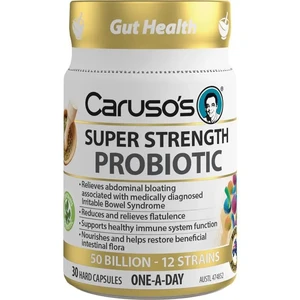 (PRE ORDER) Carusos Super Strength Probiotic 30 Capsules shelf life 2yrs