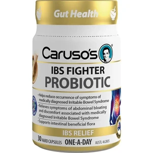 (PRE ORDER) Carusos Probiotic - IBS Fighter 30 Capsules shelf life 2yrs