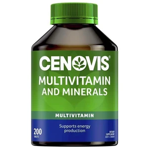 (PRE ORDER) Cenovis Multivitamin and Minerals 200 Tablets shelf life 2yrs