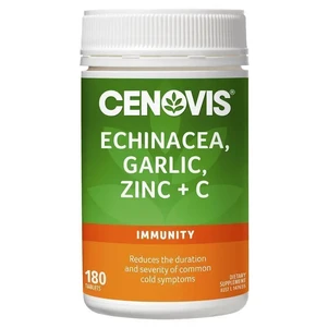 (PRE ORDER) Cenovis Echinacea, Garlic, Zinc + C 180 Tablets Exclusive Size shelf life 2yrs
