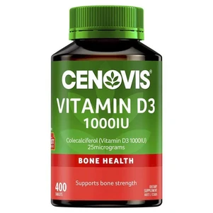 (PRE ORDER) Cenovis Vitamin D3 1000IU 400 Tablets Exclusive Size shelf life 2yrs