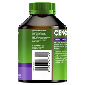 (PRE ORDER) Cenovis Mega E 500IU 250 Capsules shelf life 2yrs