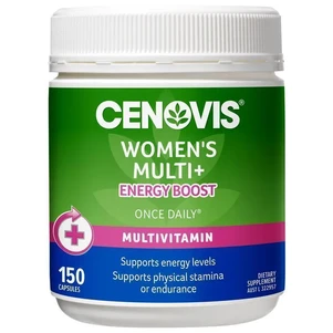 (PRE ORDER) Cenovis Once Daily Womens Multi + Energy Boost 150 Capsules shelf life 2yrs