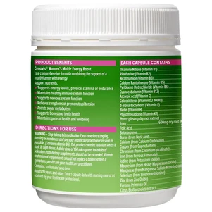 (PRE ORDER) Cenovis Once Daily Womens Multi + Energy Boost 150 Capsules shelf life 2yrs