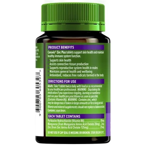 (PRE ORDER) Cenovis Zinc Plus 25mg 150 Tablets shelf life 2yrs