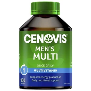 (PRE ORDER) Cenovis Once Daily Mens Multi 100 Capsules Value Pack shelf life 2yrs