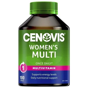 (PRE ORDER) Cenovis Once Daily Women's Multivitamins & Minerals 100 Capsules shelf life 2yrs