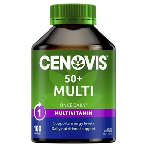 (PRE ORDER) Cenovis Once Daily 50+ Multi Vitamins & Minerals 100 Capsules shelf life 2yrs