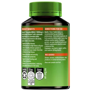 (PRE ORDER) Cenovis Mega C 1000mg Orange Flavour 60 Tablets shelf life 2yrs