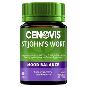 (PRE ORDER) Cenovis St Johns Wort 60 Tablets shelf life 2yrs