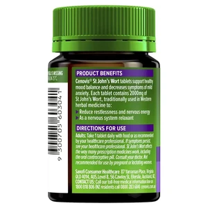 (PRE ORDER) Cenovis St Johns Wort 60 Tablets shelf life 2yrs