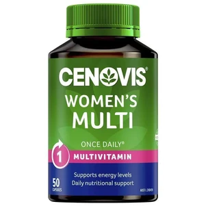 (PRE ORDER) Cenovis Once Daily Women's Multivitamins & Minerals 50 Capsules shelf life 2yrs