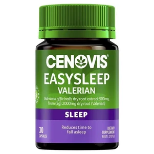 (PRE ORDER) Cenovis Easy Sleep Valerian 2000mg 30 Capsules shelf life 2yrs