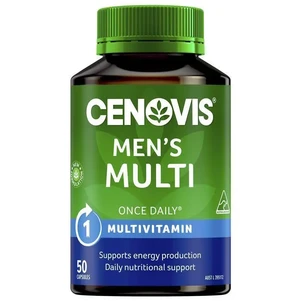 (PRE ORDER) Cenovis Once Daily Mens Multi 50 Capsules shelf life 2yrs