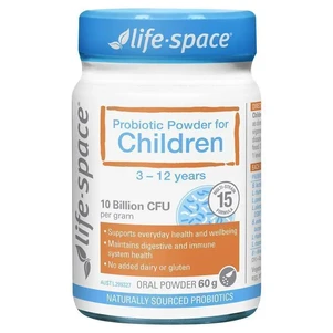 (PRE ORDER) Life-Space Probiotic Powder For Children 60g shelf life 2yrs