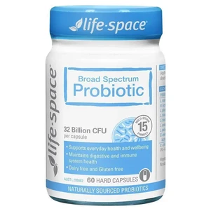 (PRE ORDER) Life-Space Broad Spectrum Probiotic 60 Capsules shelf life 2yrs