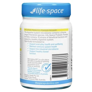 (PRE ORDER) Life-Space Probiotic Powder For Baby 60g shelf life 2yrs