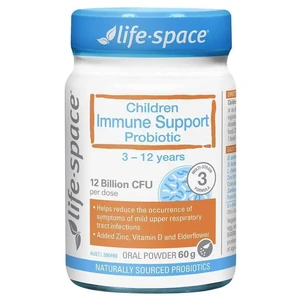 (PRE ORDER) Life-Space Childrens Immune Support Probiotic 60g shelf life 2yrs