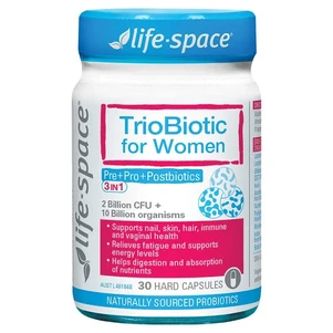 (PRE ORDER) Life-Space TrioBiotic for Women 30 Capsules shelf life 2yrs