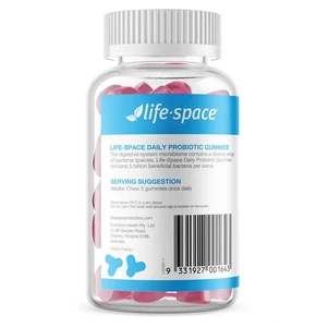 (PRE ORDER) Life-Space Daily Probiotic Gummies 50 Pastilles shelf life 2yrs
