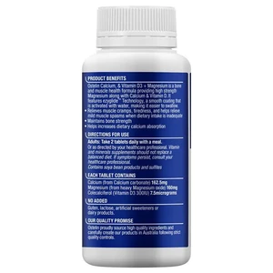 (PRE ORDER) Ostelin Calcium & Vitamin D3 + Magnesium 200 Tablets Exclusive Size shelf life 2yrs