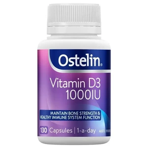 (PRE ORDER) Ostelin Vitamin D3 1000IU 130 Capsules shelf life 2yrs