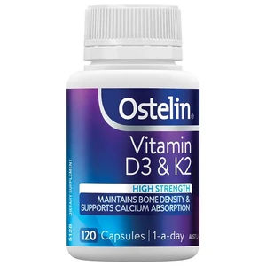 (PRE ORDER) Ostelin Vitamin D3 & K2 120 Tablets CWH Exclusive Size shelf life 2yrs