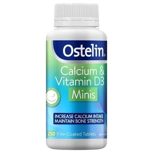 (PRE ORDER) Ostelin Calcium & Vit D 250 Mini Tablets shelf life 2yrs