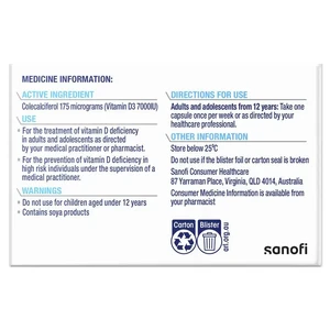 (PRE ORDER) Ostelin Vitamin D 7000IU 1-A-Week 48 Capsules (S3) shelf life 2yrs