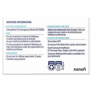 (PRE ORDER) Ostelin Vitamin D 7000IU 1-A-Week 24 Capsules (S3) shelf life 2yrs