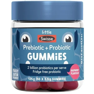 (PRE ORDER) Little Swisse Prebiotic + Probiotic Gummies 50 Pack shelf life 2yrs